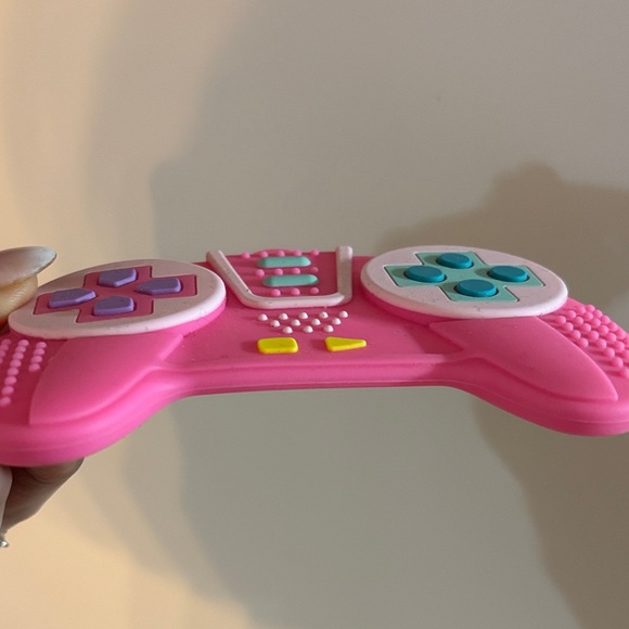 Pink Baby Teether Gaming Controller - Picture 3 of 3